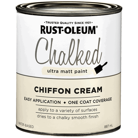 Rust-Oleum Chalked Ultra Matt Paint -  9 Timeless Colours