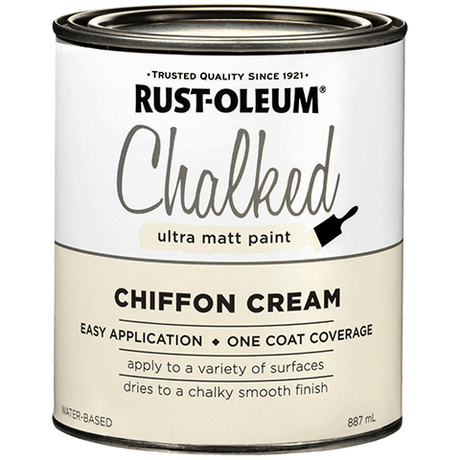 Rust-Oleum Chalked Ultra Matt Paint -  9 Timeless Colours