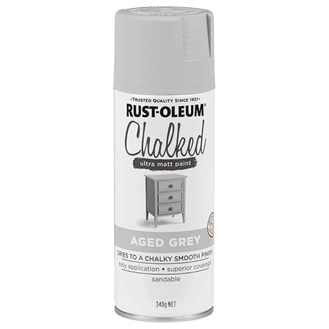 Rust-Oleum Chalked Spray Paint  -   'Timeless Beautiful Pastel Colours!'