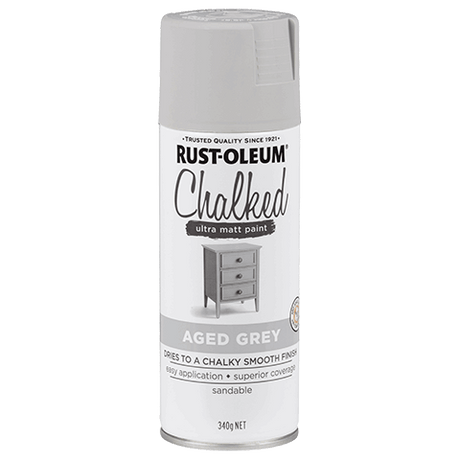 Rust-Oleum Chalked Spray Paint  -   'Timeless Beautiful Pastel Colours!'