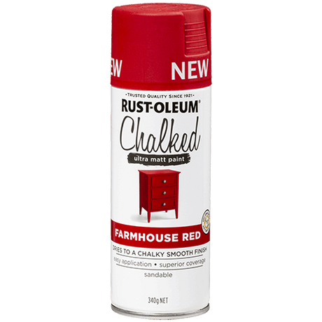 Rust-Oleum Chalked Spray Paint  -   'Timeless Beautiful Pastel Colours!'