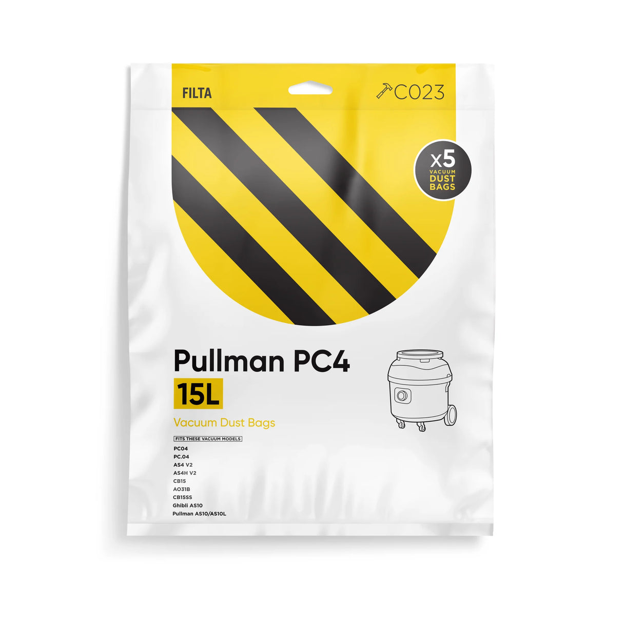 Pullman PC4.0 Multi Layered SMA Vacuum Bags - 5 Pack