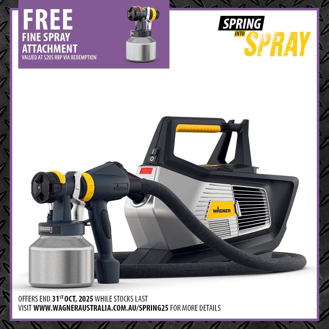 Wagner Finish Control 5500 Extremely Low Overspray Fine Finishing Spray System - INCLUDES FREE STANDARD SPRAY ATTACHMENT