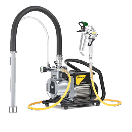 Wagner SuperFinish SF21 Pro Suction - Premium Entry Level Airless Spray Unit - FREE Weber BABY Q