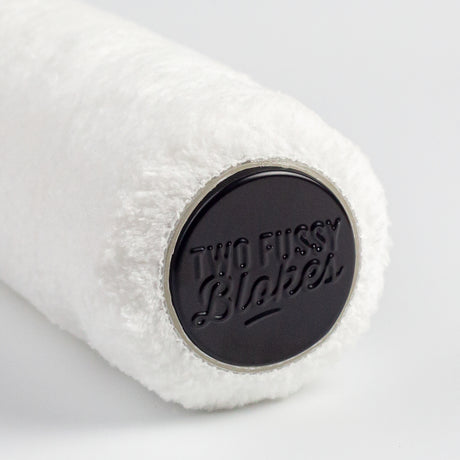 270mm x 10mm Two Fussy Blokes Semi Smooth Microfibre Roller Sleeves end cap