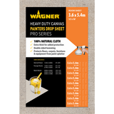 12' x 18' (3.65m x 5.48m) Wagner Heavy Duty Canvas Drop Cloths