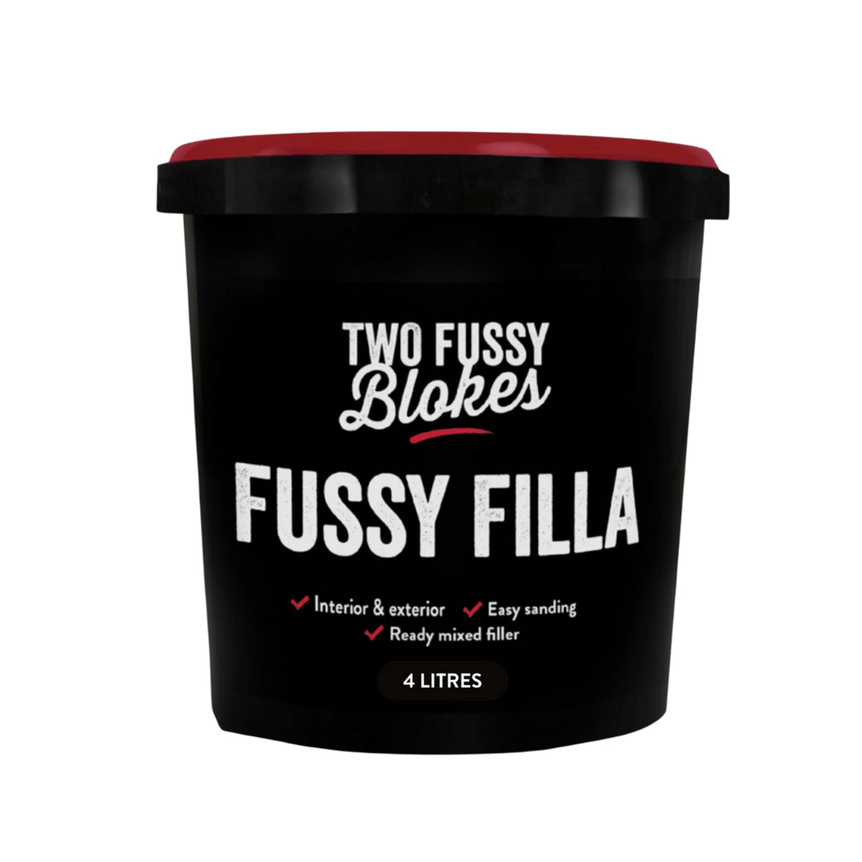 Fussy Filla By Two Fussy Blokes - Contractors 4 Litre Pail