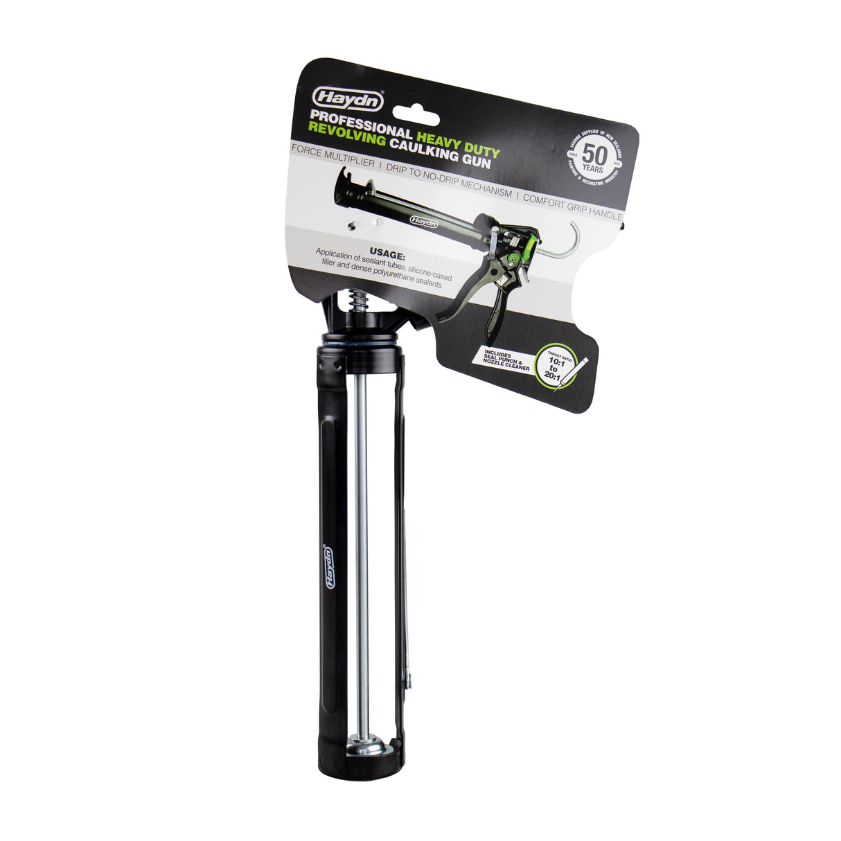 Professional Series 266mm Revolving Caulking Gun - Tools Not Toys