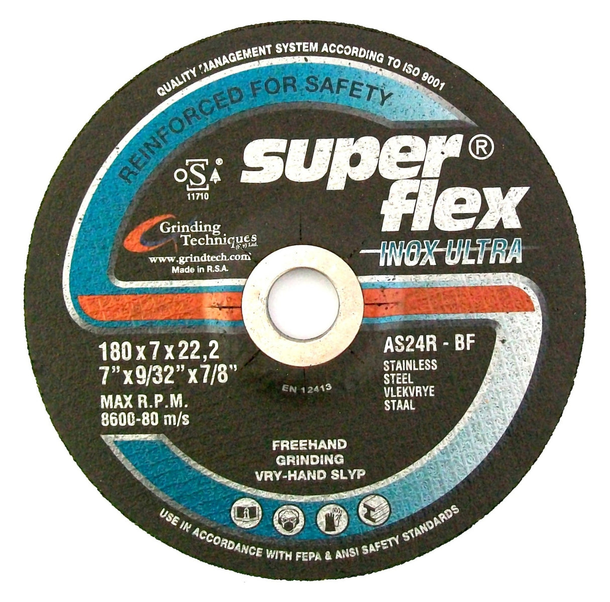 Super Flex Inox Grinding Wheels AS24R