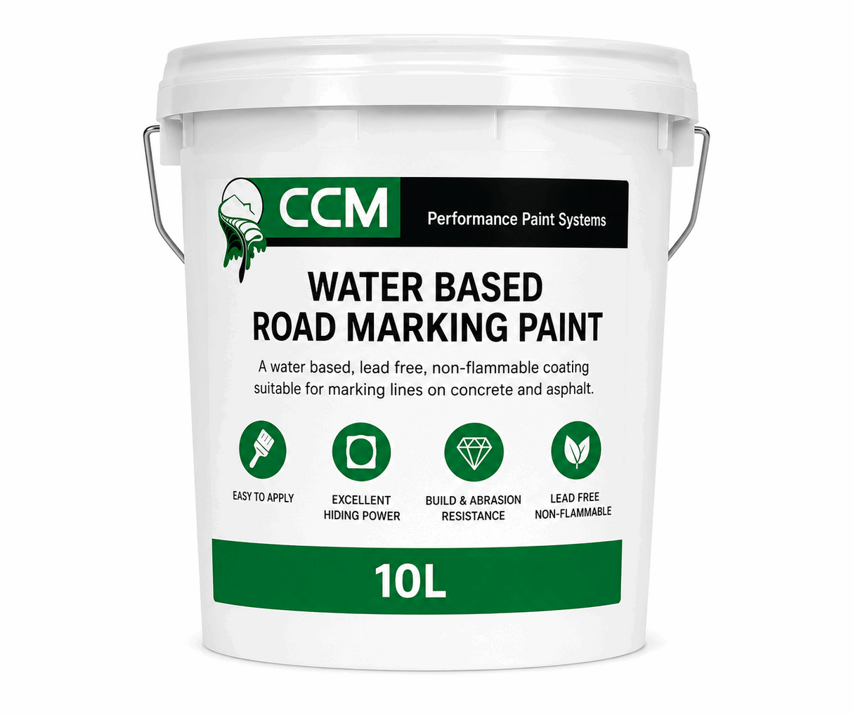 CCM Waterbased Road Marking Paint - White