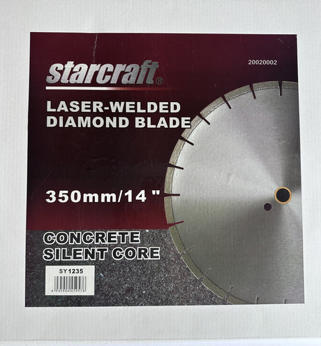 Starcraft Laser Welded Silent Centre Segmented Diamond Wheels - The Quiet Brick Layers Blade