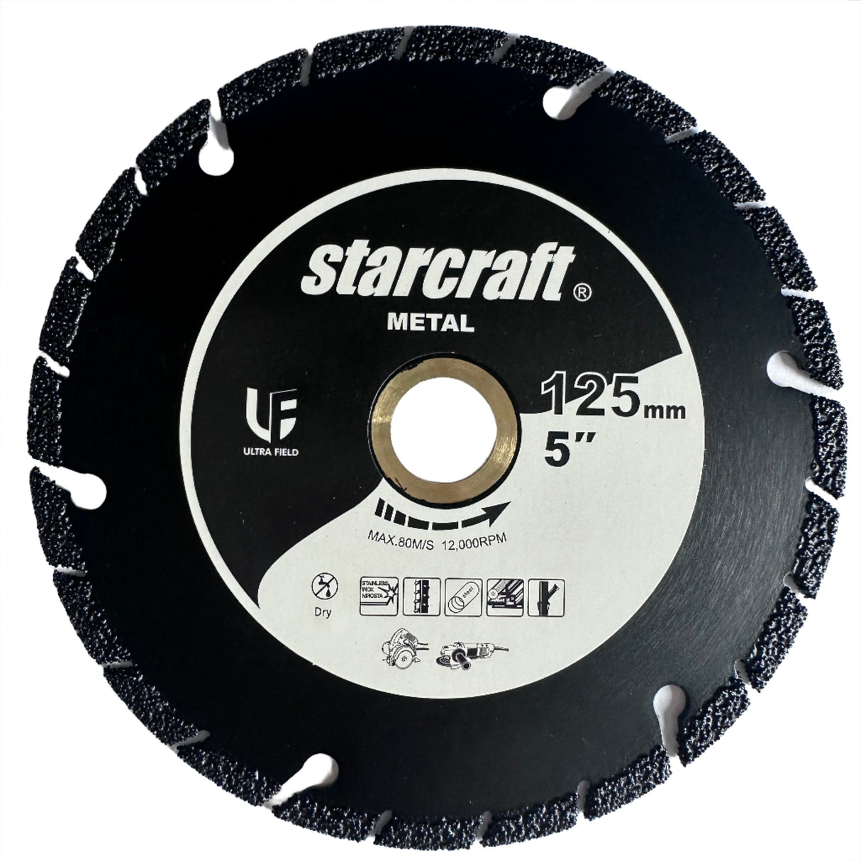 Starcraft Metal Cutting Diamond Blade - Faster, Longer And More Productive Metal Cutting