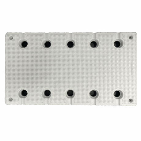 Rupes 115 x 210mm Rubber Work Pad - 10 Holes