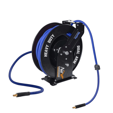 Dual-Arm Steel Retractable Hose Reel Kit