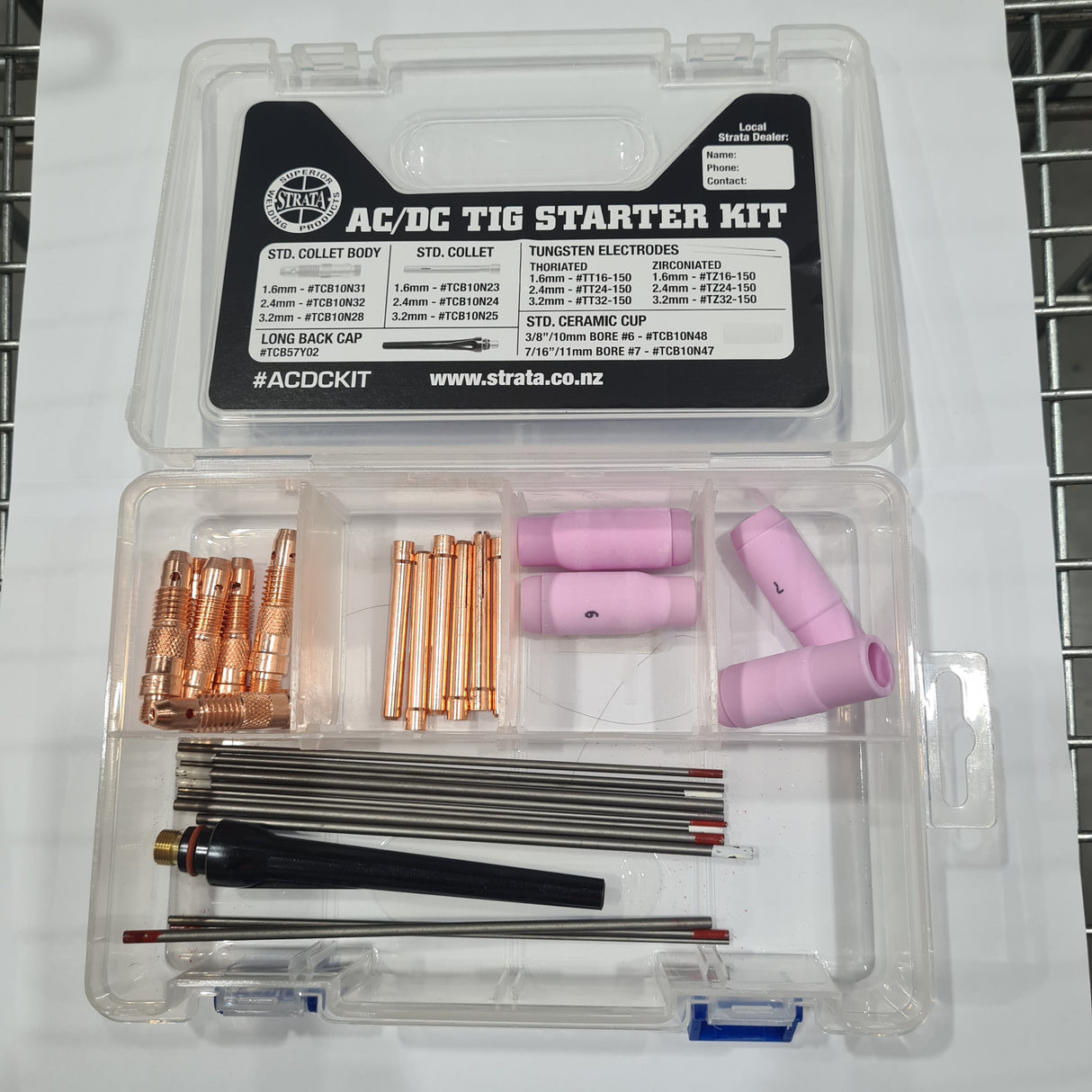 Strata AC/DC TIG  Consumables Starter Kit - SAVE Over $40