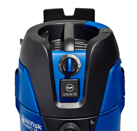 Nilfisk M Class AERO 26-W2M PC, Compact Wet And Dry Vacuum