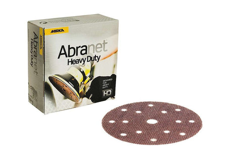 150mm Mirka Abranet Heavy Duty - 25 Pack