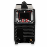 Welder machine with digital display on a white background