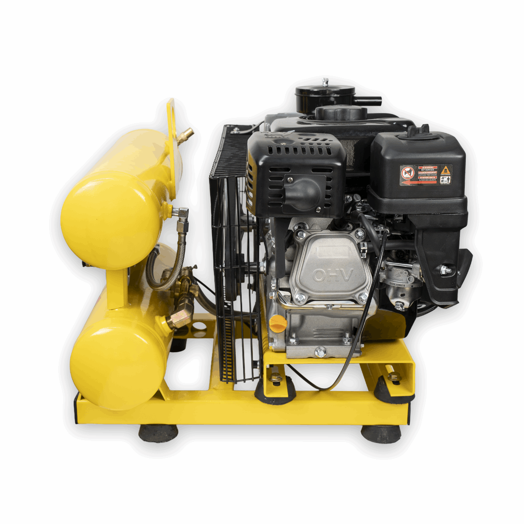 Air Command Vehicle Mount 8HP Powerdyne Powered Petrol Air Compressor AC7.5CP