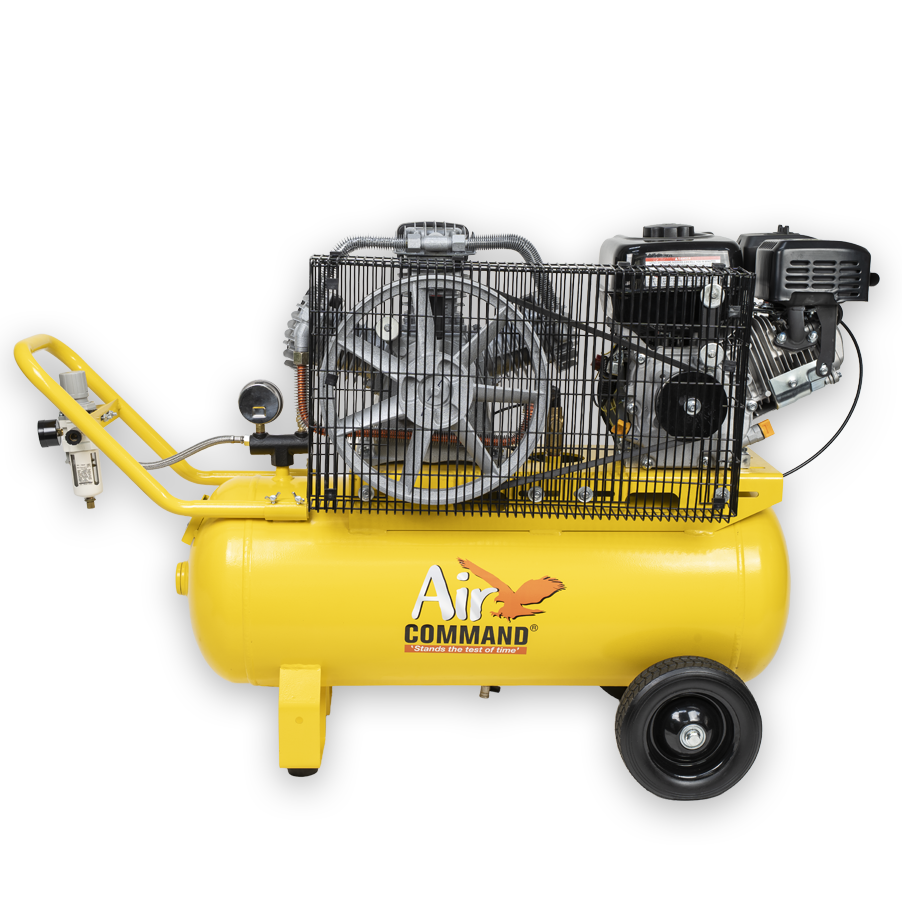 Air Command 70 Litre, 8HP Powerdyne Powered Petrol Air Compressor AC7.5P