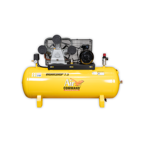 7.5HP 300L Three Phase Workshop Air Compressor 400V - Air Command WS7.5CI