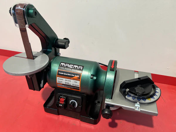550W Variable Speed Belt And Disc  Bench Sander - Start Sharpening Your Knives Out Of The Box