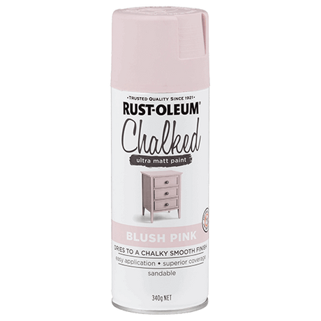Rust-Oleum Chalked Spray Paint, 340g - Blush Pink