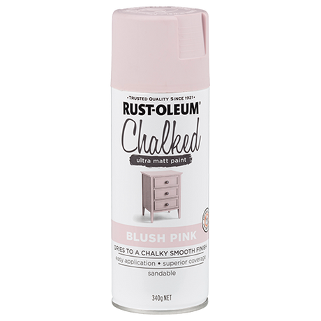 Rust-Oleum Chalked Spray Paint, 340g - Blush Pink