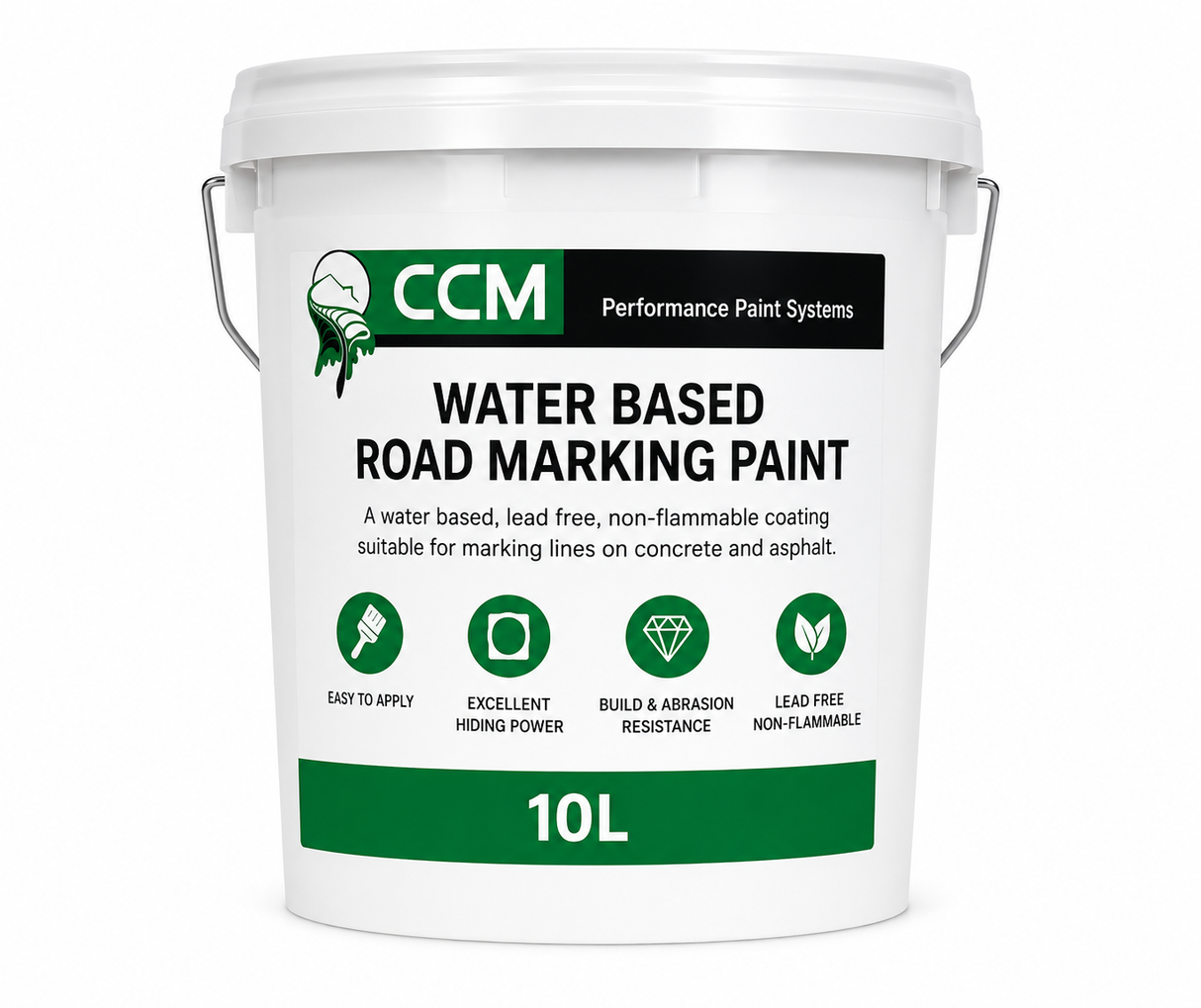 CCM Waterbased Road Marking Paint - White