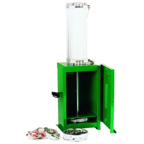 Air Operated Can Crusher Pneumatic 6 litre capacity