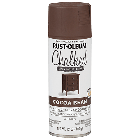 Rust-Oleum Chalked Spray Paint, 340g - Cocoa Bean