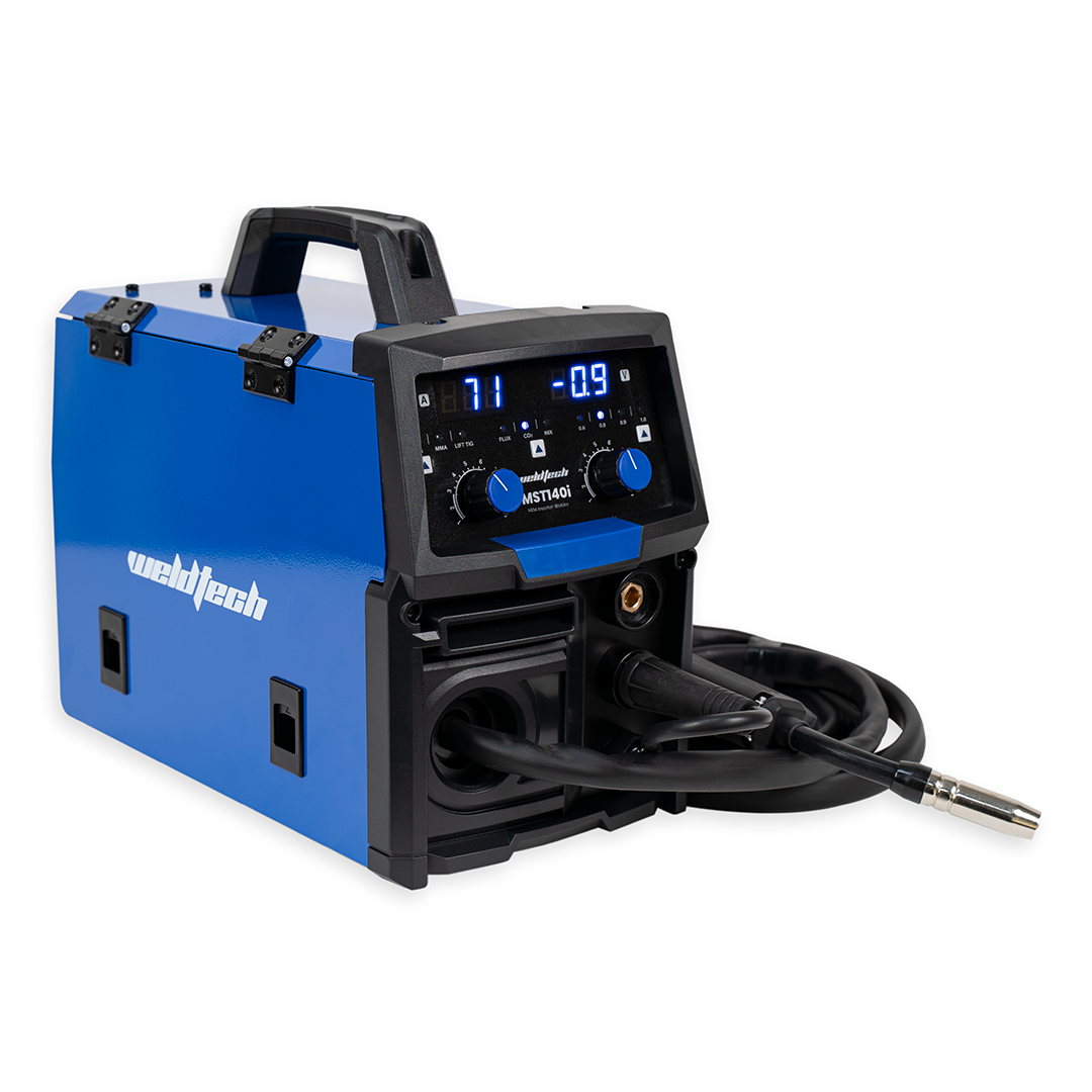 WeldTech 140A Gas / Gasless MIG/TIG/ARC Inverter Welder MST140i