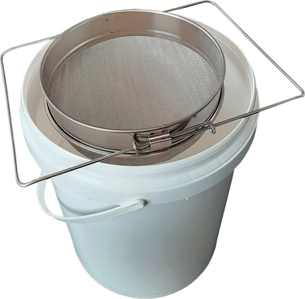 Stainless Steel Paint Strainer with Adjustable Handles
