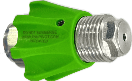 Fan Pivot - Quick Switching From Vertical To Horizontal Spraying