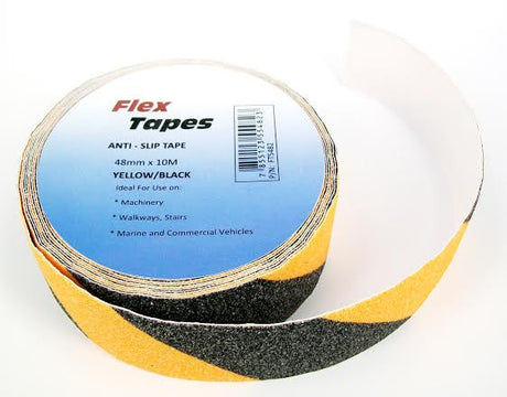 Flex Non Slip Anti Skid Safety Tape Yellow/Black