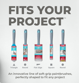 Wooster Flex & Fit - Flexible Trim And Finishing Brushes