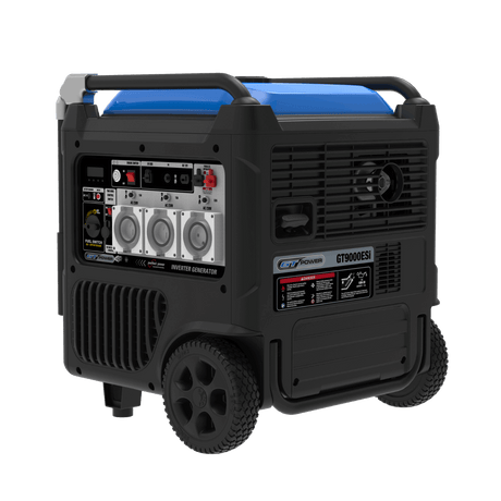 GT Power 9000W Electric Start Silenced Inverter Generator - Setting The Standard For Back Up Power