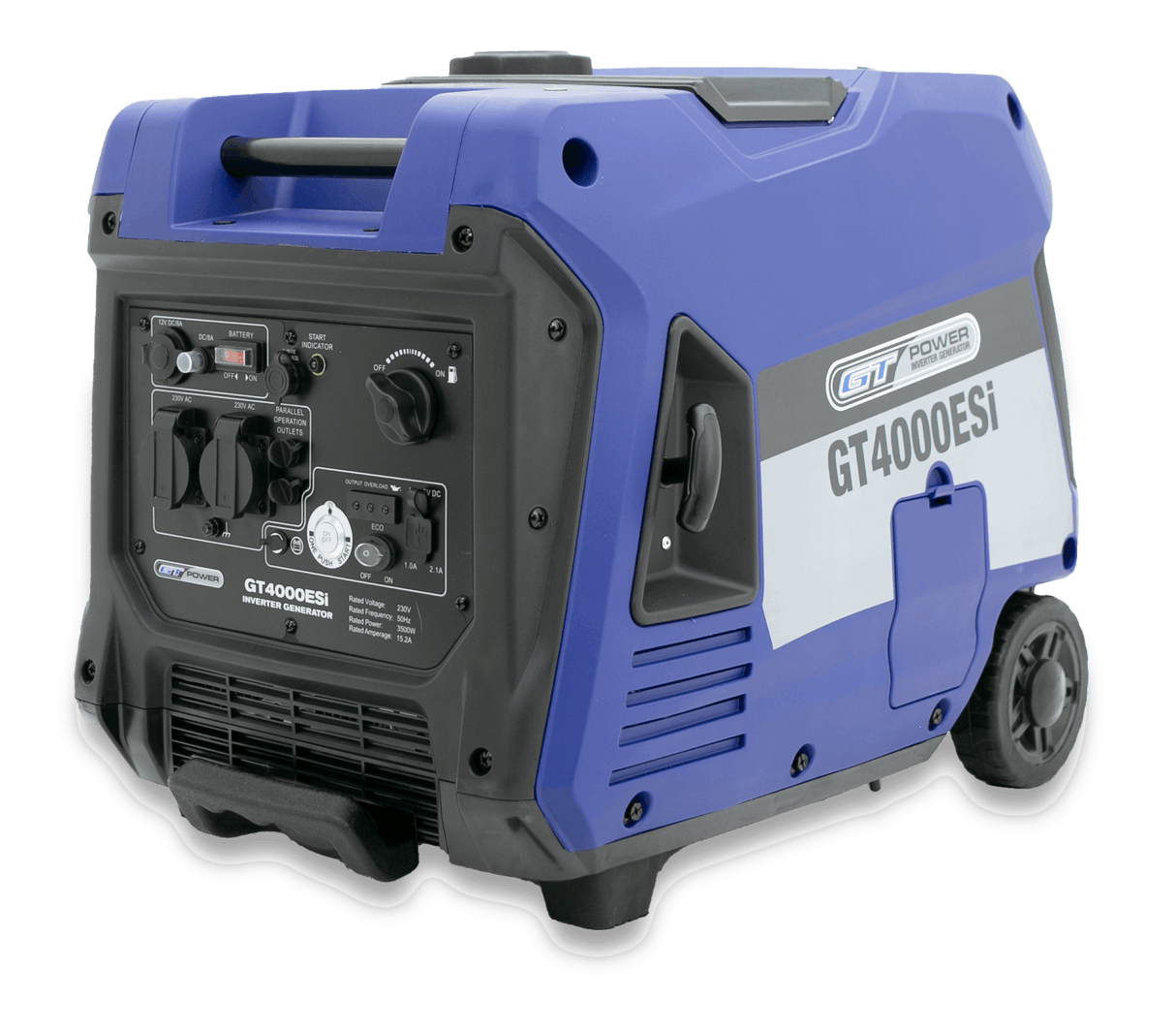 GT Power 4000W Silenced Inverter Generator Solar Backup Package