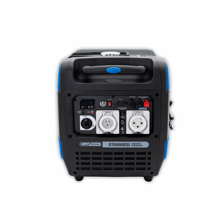 6000W Silenced Electric Start Inverter Generator - Powerful And Compact GT6000ESi - INCLUDES FREE STORAGE COVER
