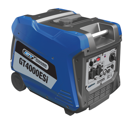 GT Power 4000W Silenced Inverter Generator With Electric Start - Full Power Super Quiet