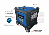 GT Power 8000W Electric Start Inverter Generator