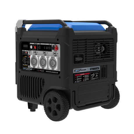 GT Power 9000W Electric Start Silenced Inverter Generator - Setting The Standard For Back Up Power