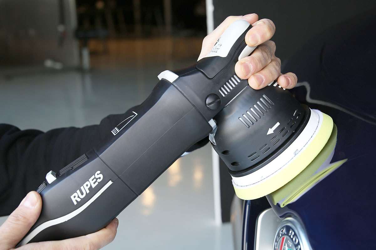 RUPES LK900E BigFoot Mille Gear Driven Dual Action Polisher