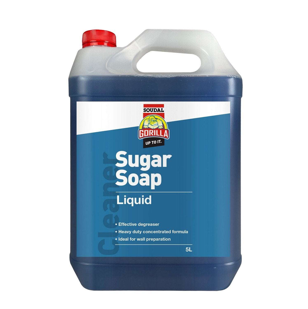 Mr Gorilla Sugar Soap Concentrate 5 Litre - Makes Over 240 Litres