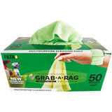 Grab-A-Rag Microfibre Rags - Dispenser Box Of 50 Rags