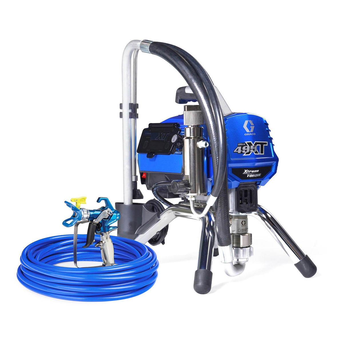 Graco Ultra 495 XT Electric Airless Sprayer Pro Skid - Lightweight, Powerful, Unmatched Reliability