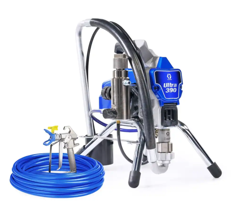 Graco Ultra 390 Stand - The No Frills Entry Level Airless Spray Unit