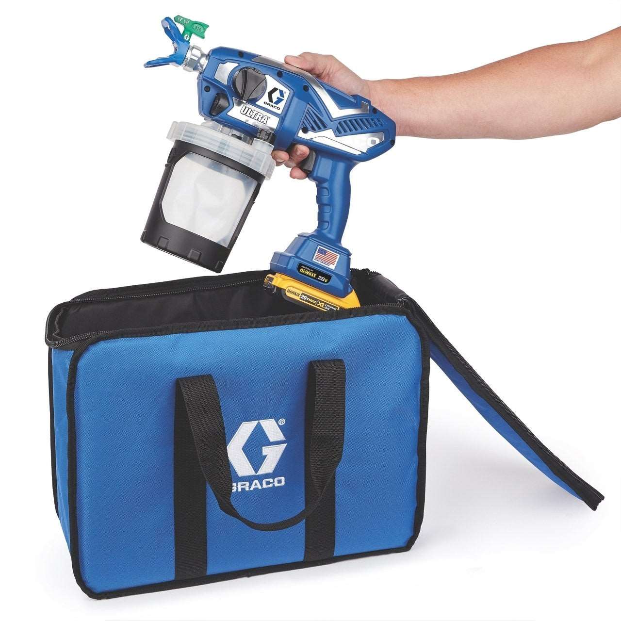 Graco UltraMAX Cordless Handheld Airless Sprayer 18v Millin