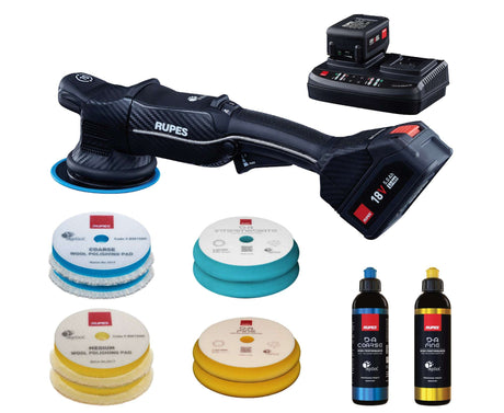 RUPES Bigfoot RUHLR15 iBrid Polisher Basic Kit