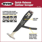 Hyde Contour Scraper (12 different blades in 1 tool)
